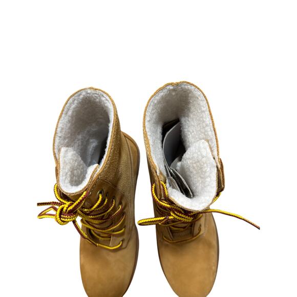 Timberland Lindwood Women's Mid Lace WP Boot - Color: Wheat.- Size: 8.5 - Picture 5 of 9